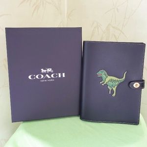 COACH REXY LEATHER NOTEBOOK BOXED:NIB REXY  CE928